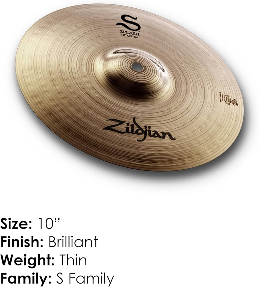 Amazon | Zildjian(ジルジャン) スプラッシュシンバル S 10